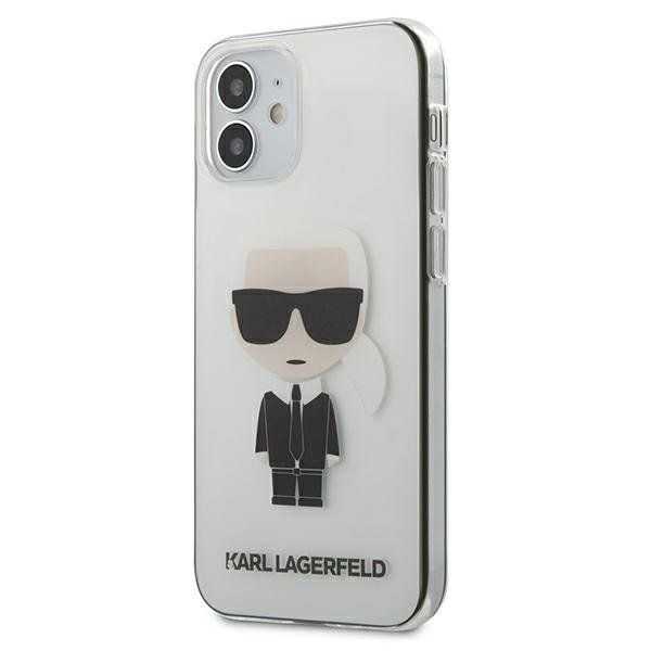 Husa iPhone 12 Mini Karl Lagerfeld Ikonik Karl Transparenta