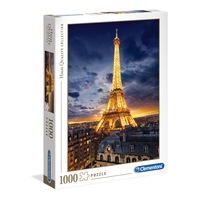 puzzle clementoni high quality collection - tour eiffel 1000 piese dimensiuni 69 x 50 cm imagen 0_0_0