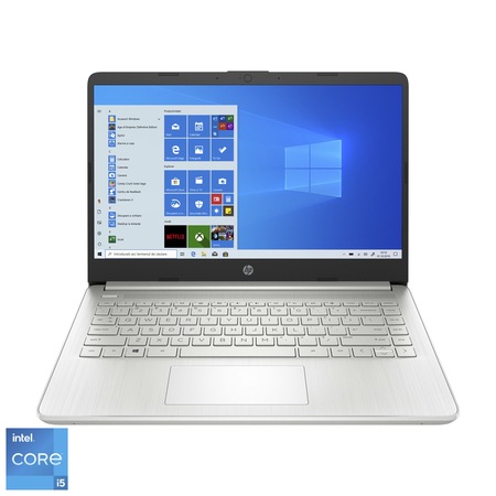 Laptop ultraportabil HP 14s-dq2008nq cu procesor Intel® Core™ i5-1135G7 pana la 4.20 GHz, 14", Full HD, 8GB, 256GB SSD, Intel Iris XE Graphics, Windows 10 Home, Pale Gold
