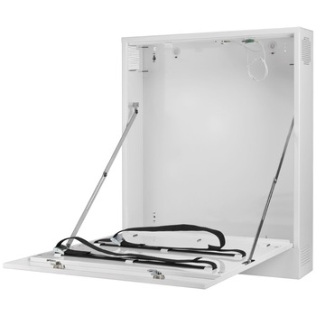 Cutie metalica securizata alba pentru DVR AWO529W Cutie metalica securizata alba pentru DVR AWO529W