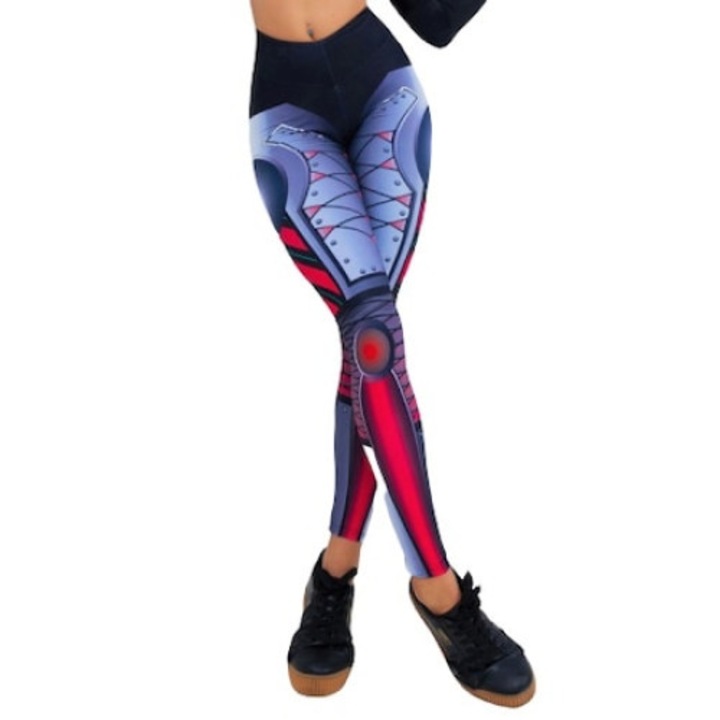 Fitness harisnyanadrág, jóga, aerobic, jogging, Style4Cosy, Többszínű Fekete vas Nő, M méret Közepes, 38-40 EU