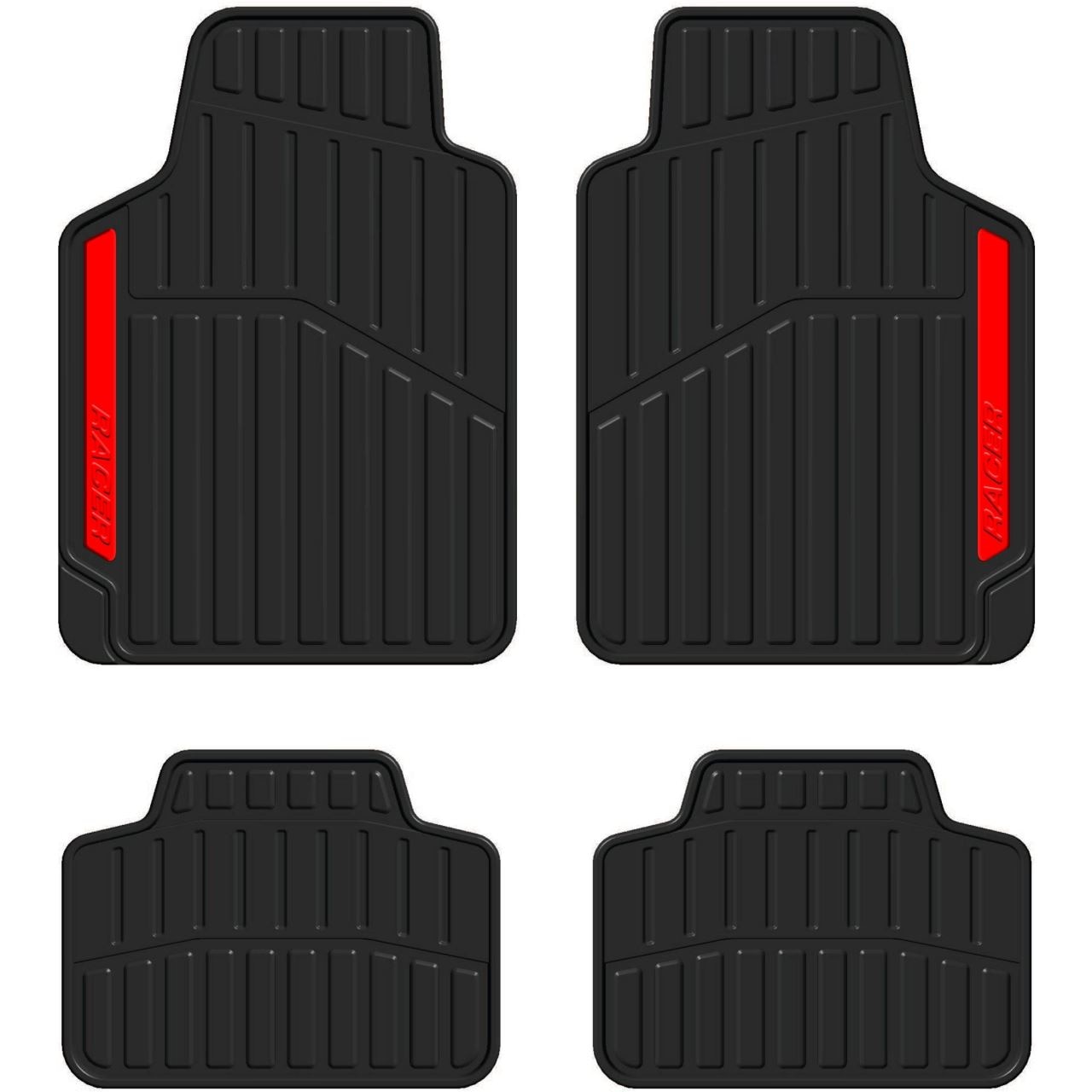 Set 4 covorase universale, PVC, Sport Line RED