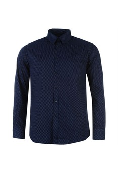 Camasa barbati, Pierre Cardin LS Geo, Bumbac, S EU, Albastru inchis Camasa barbati, Pierre Cardin LS Geo, Bumbac, S EU, Albastru inchis