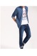 Camasa barbati, Top Secret Denim, Bumbac, 44/45 EU, Albastru denim