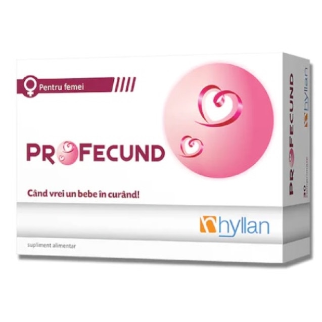 Profecund fertilitate feminina, 30 comprimate
