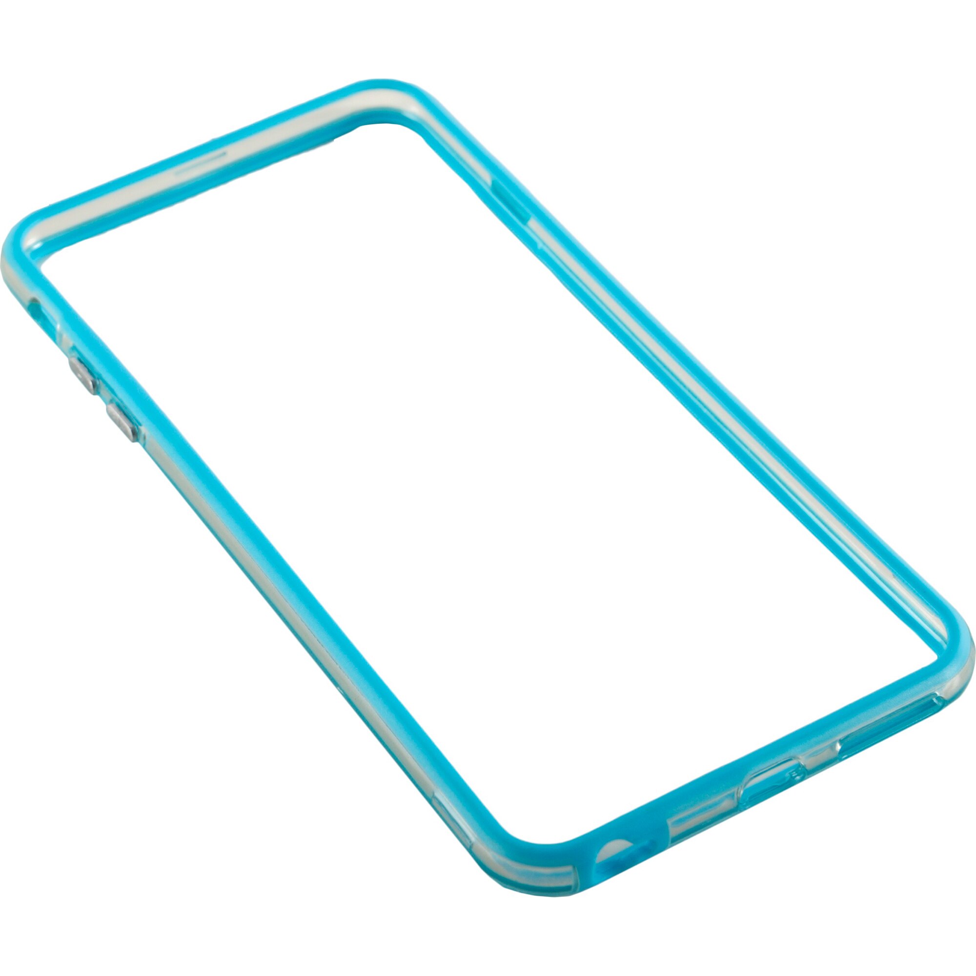 Bumper silicon Serioux pentru iPhone 6 Plus, Light Blue