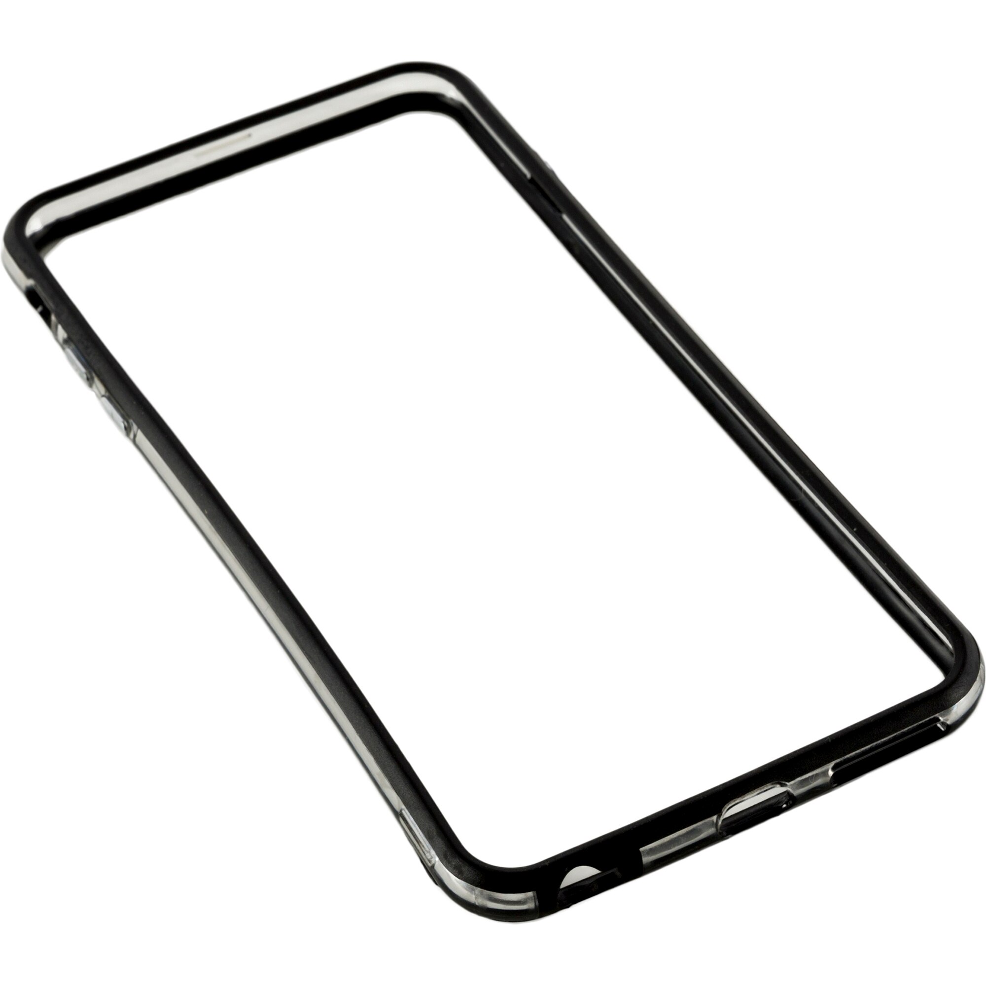 Bumper silicon Serioux pentru iPhone 6 Plus, Negru