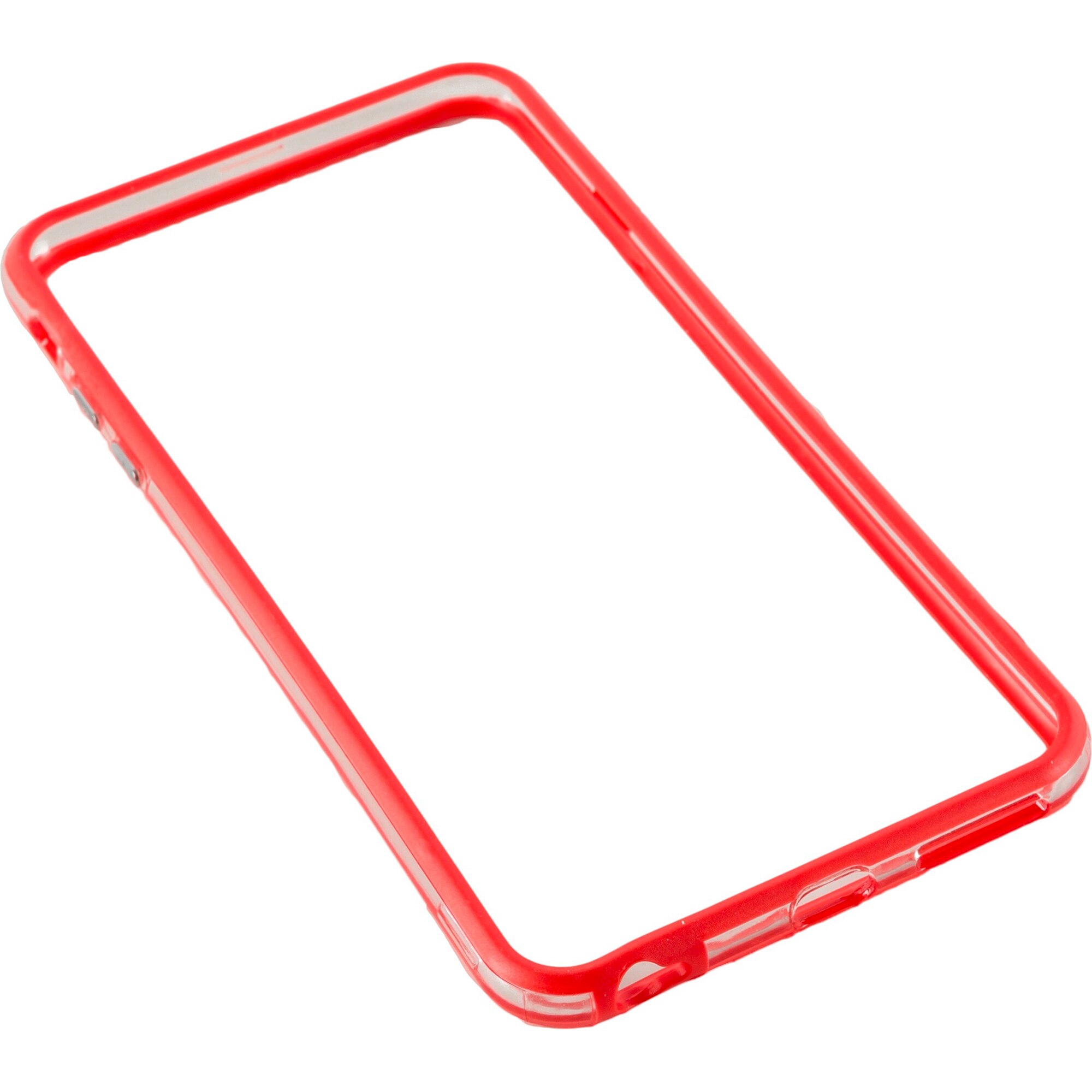 Bumper silicon Serioux pentru iPhone 6 Plus, Rosu