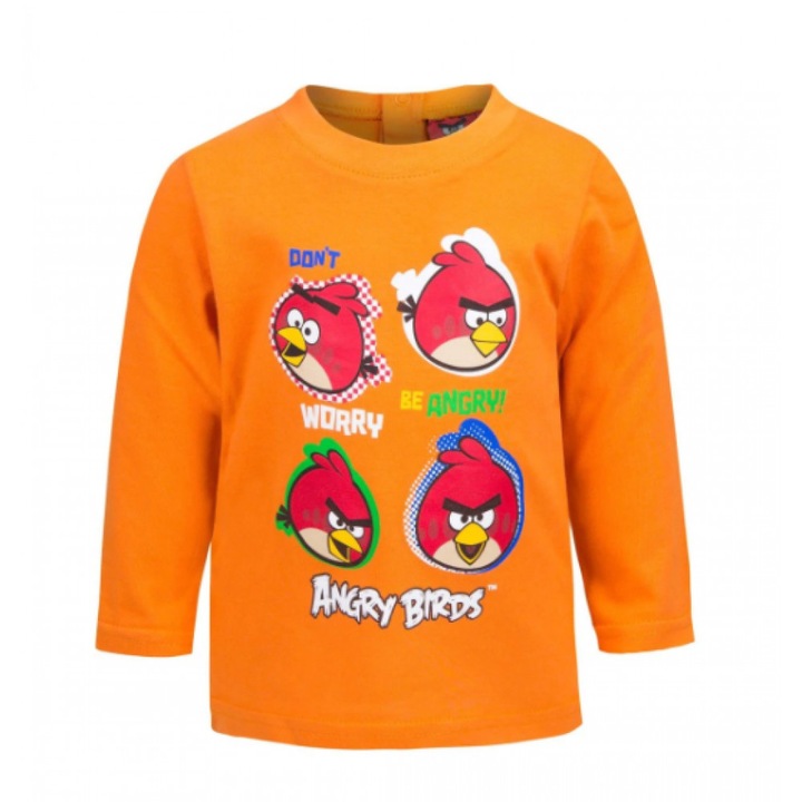 Bluza Disney, Angry Birds, portocaliu