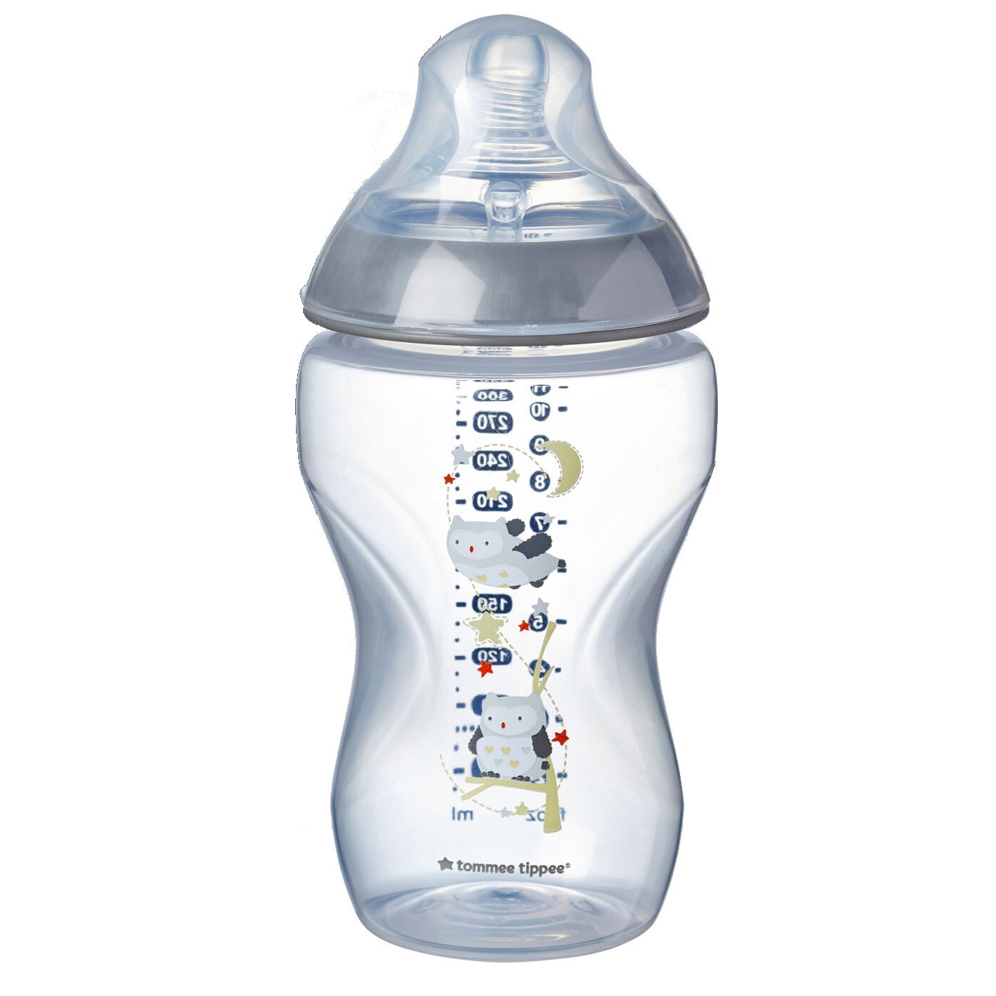 Set Biberon Tommee Tippee Closer to Nature, 340 ml, PP, Bufnita x 2 buc