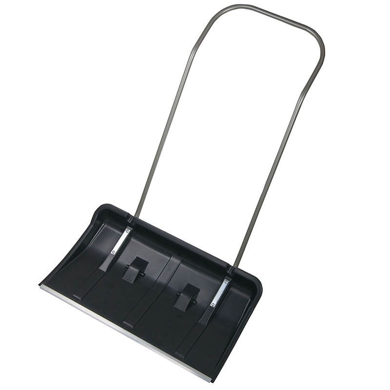 Impingator zapada cu roti tip lopata plastic ranforsat 785x450mm Negru