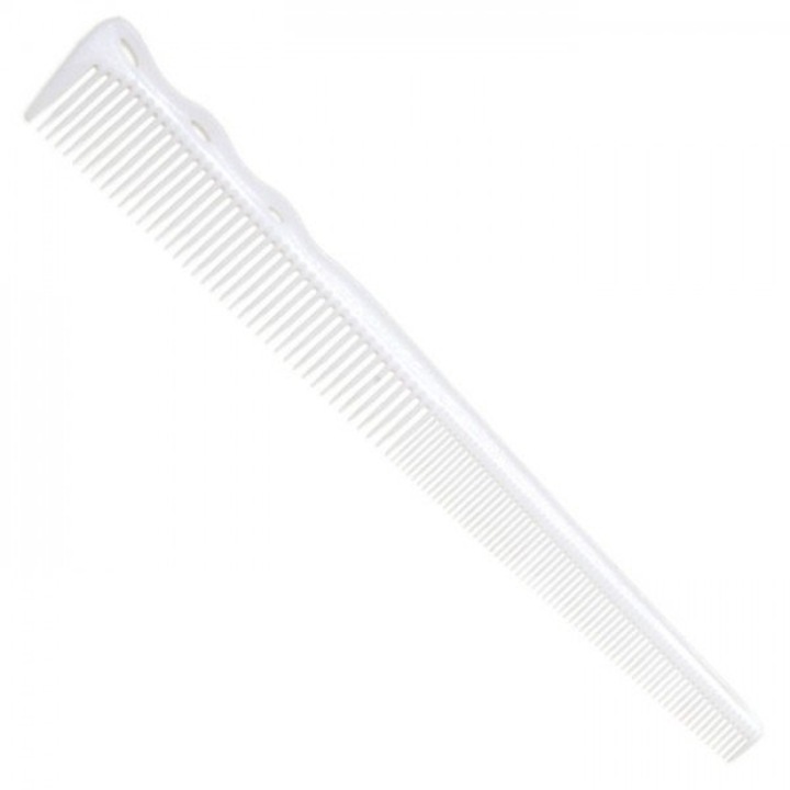 YS Park 254 Professzionális fésű, fehér, 18,5 cm