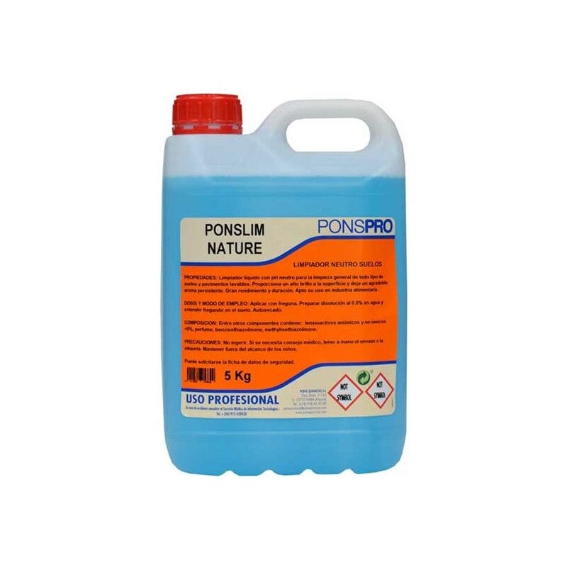 Detergent pardoseli Ponslim Natur 5l