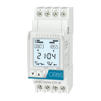 Programator orar digital astronomic ASTRO NOVA CITY bluetooth 230V Orbis Programator orar digital astronomic ASTRO NOVA CITY bluetooth 230V Orbis