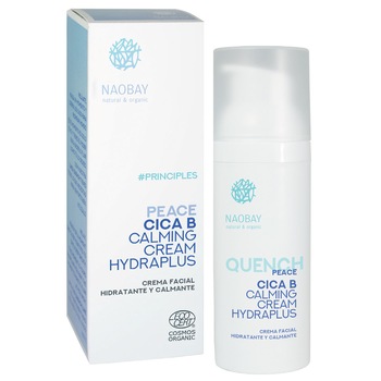 Crema bio hidratanta si calmanta Naobay, Peace Cica B pentru ten uscat, 50 ml Crema bio hidratanta si calmanta Naobay, Peace Cica B pentru ten uscat, 50 ml