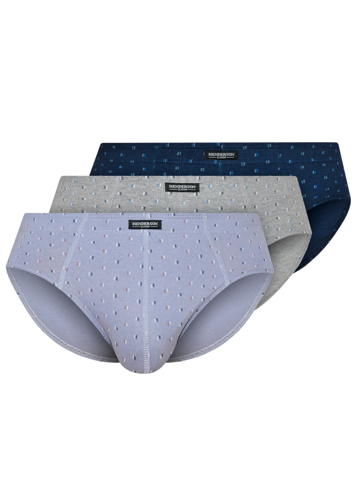 Set 3 perechi de chiloti pentru barbati, Henderson Classic K512, Multicolor, 2XL INTL