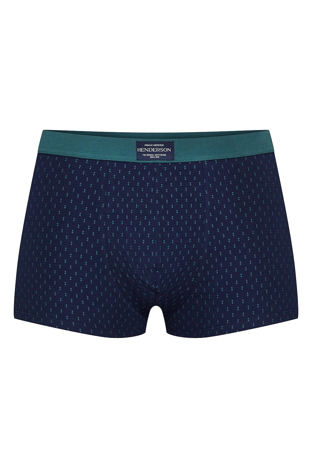 Boxeri pentru barbati Henderson Zip, Albastru/Verde