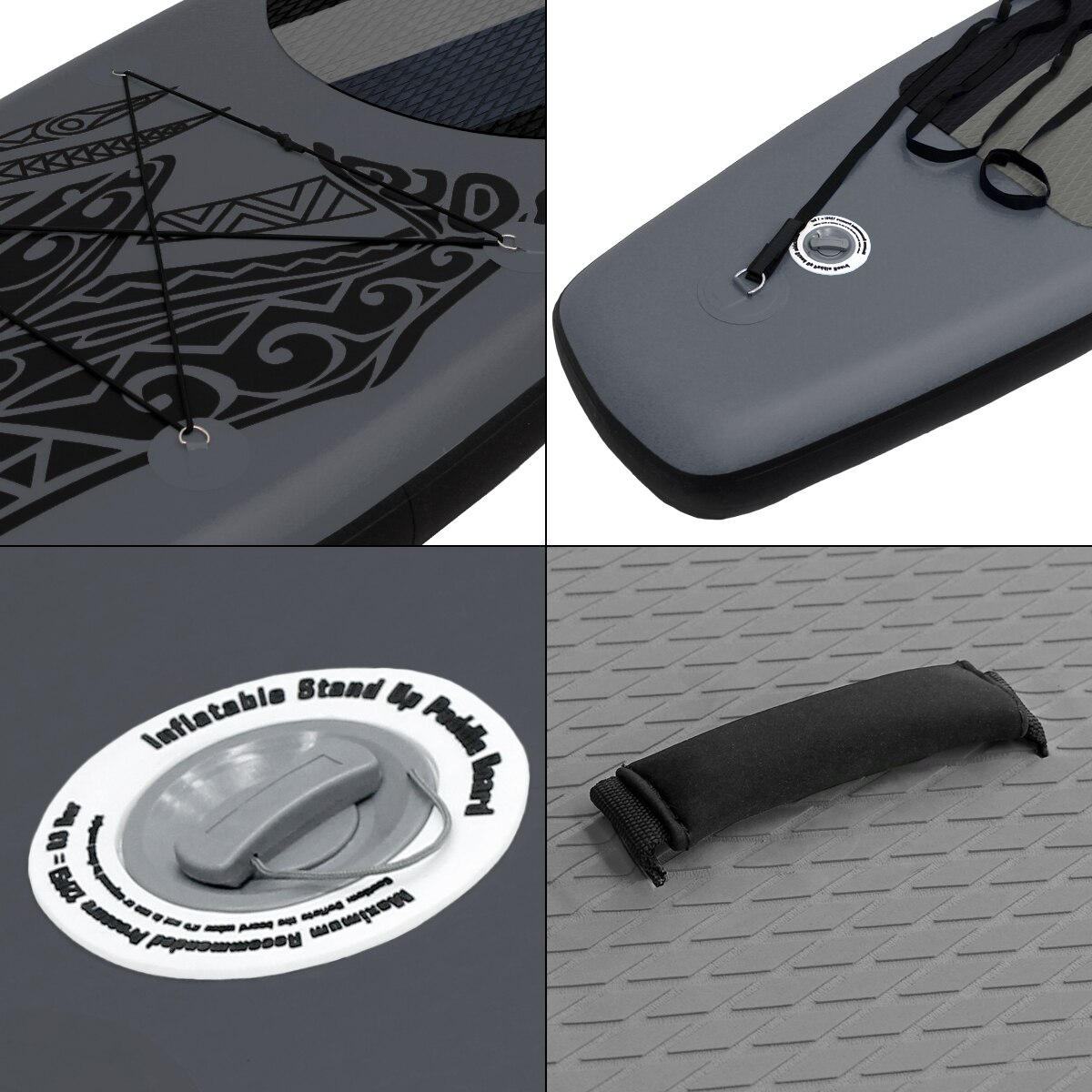 ECD Germany Stand Up Paddle Board Makani Deszkaszett, felfújható, 320 x