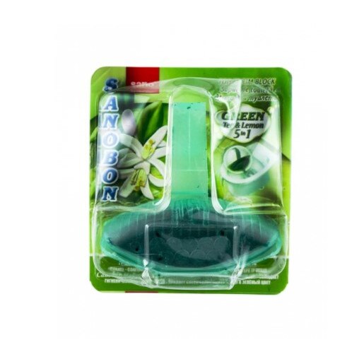 Odorizant solid Sano pentru vasul toaletei, Bon Green Forest, 55g