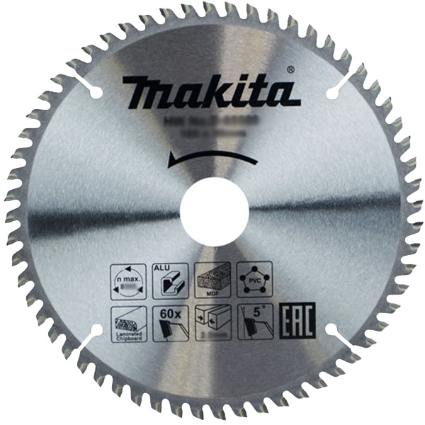 Disc circular multimaterial Makita, D-65632, 235x30x2.4, 60 dinti