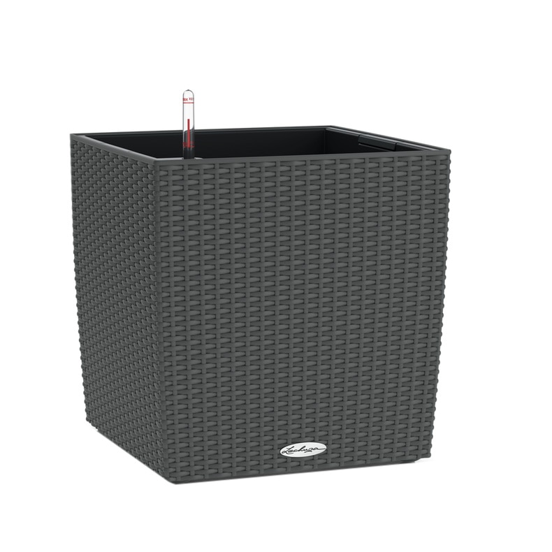 Ghiveci Lechuza Cube Cottage 40 (39 x 39 x 40 cm) Granit 15382