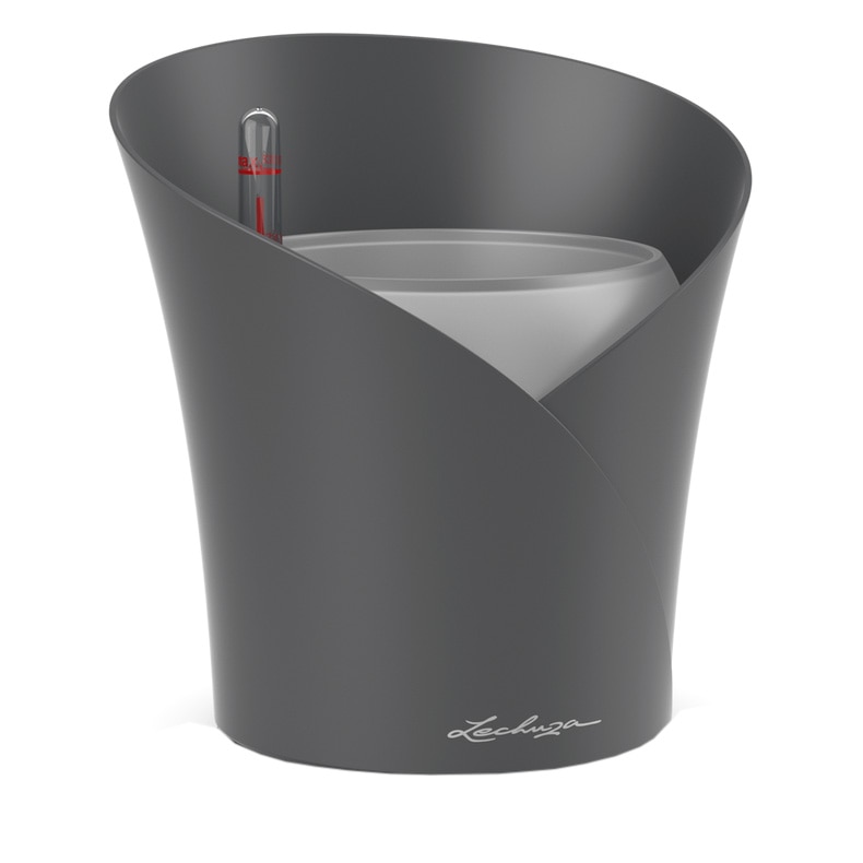 Ghiveci Lechuza Orchidea (18,3 x 17,9 x 19,5 cm) Slate 13961