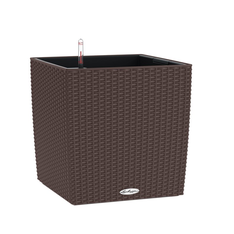 Ghiveci Lechuza Cube Cottage 50 (49 x 49 x 49,5 cm) Mocha 15395