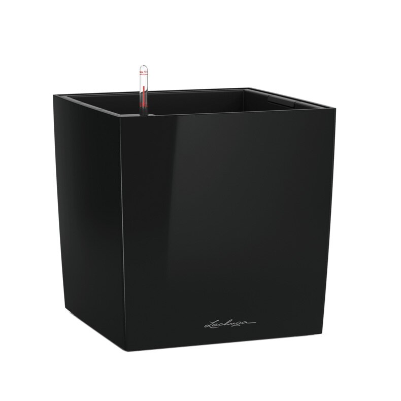 Ghiveci Lechuza Cube Premium 50 (49 x 49 x 49,5 cm) Negru 16569