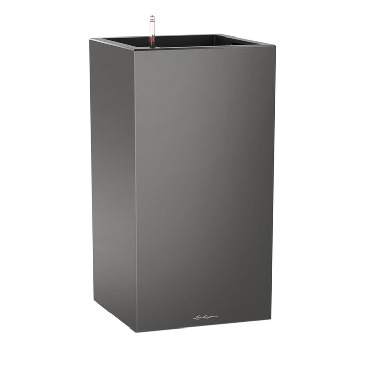 Ghiveci Lechuza Canto Premium Tower 40 (40 x 40 x 76 cm) Charcoal 13653