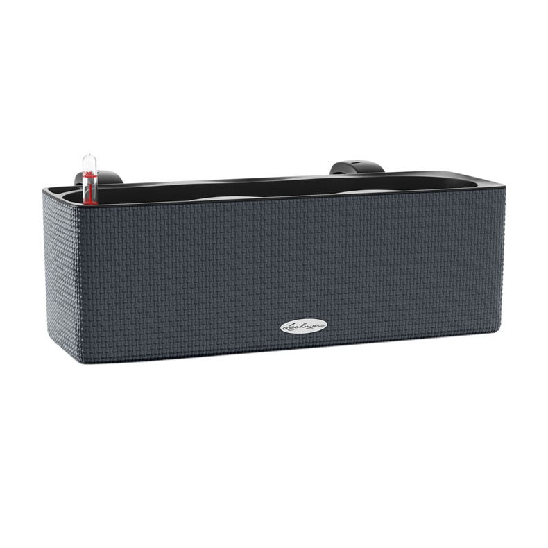 Ghiveci Lechuza Cube Color Triple 40 (14 x 40 x 13,5 cm) Slate 13684