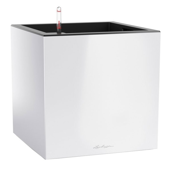 Ghiveci Lechuza Canto Square Premium 40 (40 x 40 x 40 cm) Alb 13750