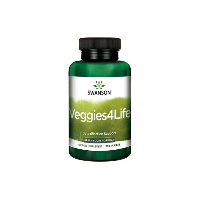 Supliment Alimentar, Swanson, Veggies4Life, 300 Capsule