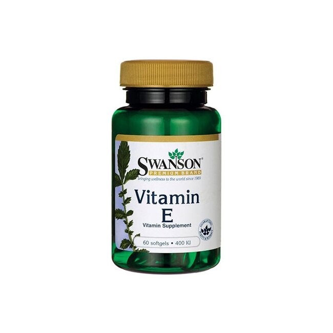 Supliment Alimentar, Swanson, Vitamin E 400 Iu, 60 Capsule