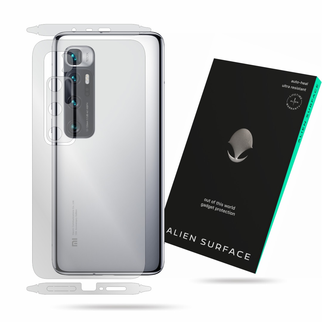 Folie Alien Surface, Xiaomi Mi 10 Ultra, protectie spate, laterale