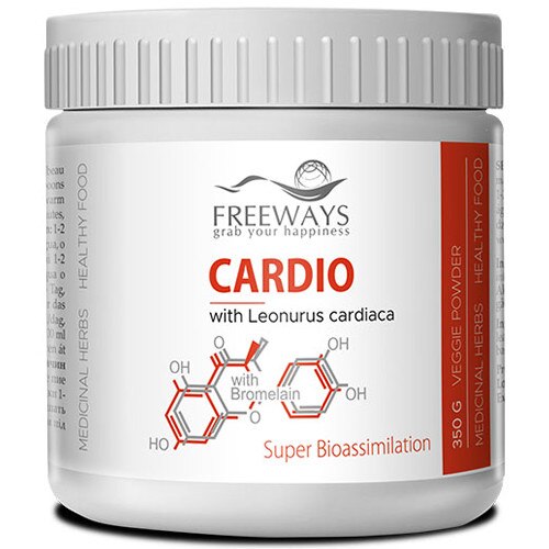Cardio cu Bromelaina 350g Freeways, Cardioprotector