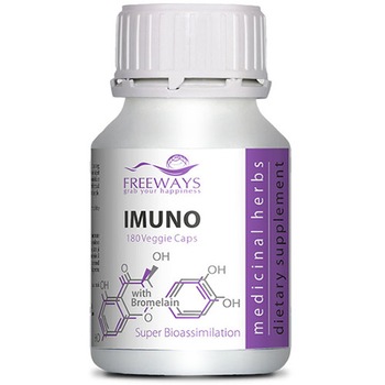 Imuno cu Bromelaina, Freeways, 180 capsule vegetale, sustine imunitatea Imuno cu Bromelaina, Freeways, 180 capsule vegetale, sustine imunitatea