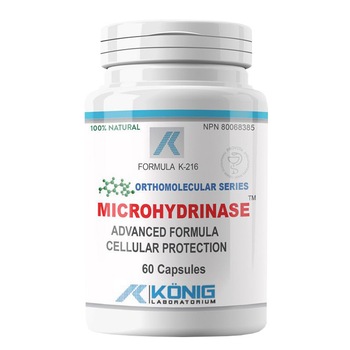 Supliment alimentar Microhidrinaza, 60 caps, Konig Nutrition Laboratoriums Supliment alimentar Microhidrinaza, 60 caps, Konig Nutrition Laboratoriums