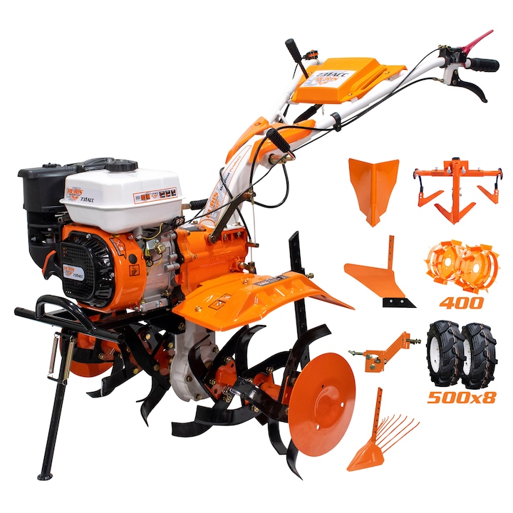 ΠΠΎΡΠΎΡΡΠ΅Π·Π° Ruris 731acc1, 7.5 CP, 83 ΡΠΌ ΡΠ°Π±ΠΎΡΠ½Π° ΡΠΈΡΠΈΠ½Π°, 4 ΡΠ°ΠΊΡΠ°, 3.6 Π», ΠΠ΅Π½Π·ΠΈΠ½, ΠΡΠΌΠ΅Π½ΠΈ ΠΊΠΎΠ»Π΅Π»Π° 5.00-8, plug, Π£ΡΡΡΠΎΠΉΡΡΠ²ΠΎ Π·Π° ΠΎΡΡΡΡΠ°Π½ΡΠ²Π°Π½Π΅ Π½Π° ΠΊΠ°ΡΡΠΎΡΠΈ, ΠΠ΅ΡΠ°Π»Π½ΠΈ ΠΊΠΎΠ»Π΅Π»Π° 400