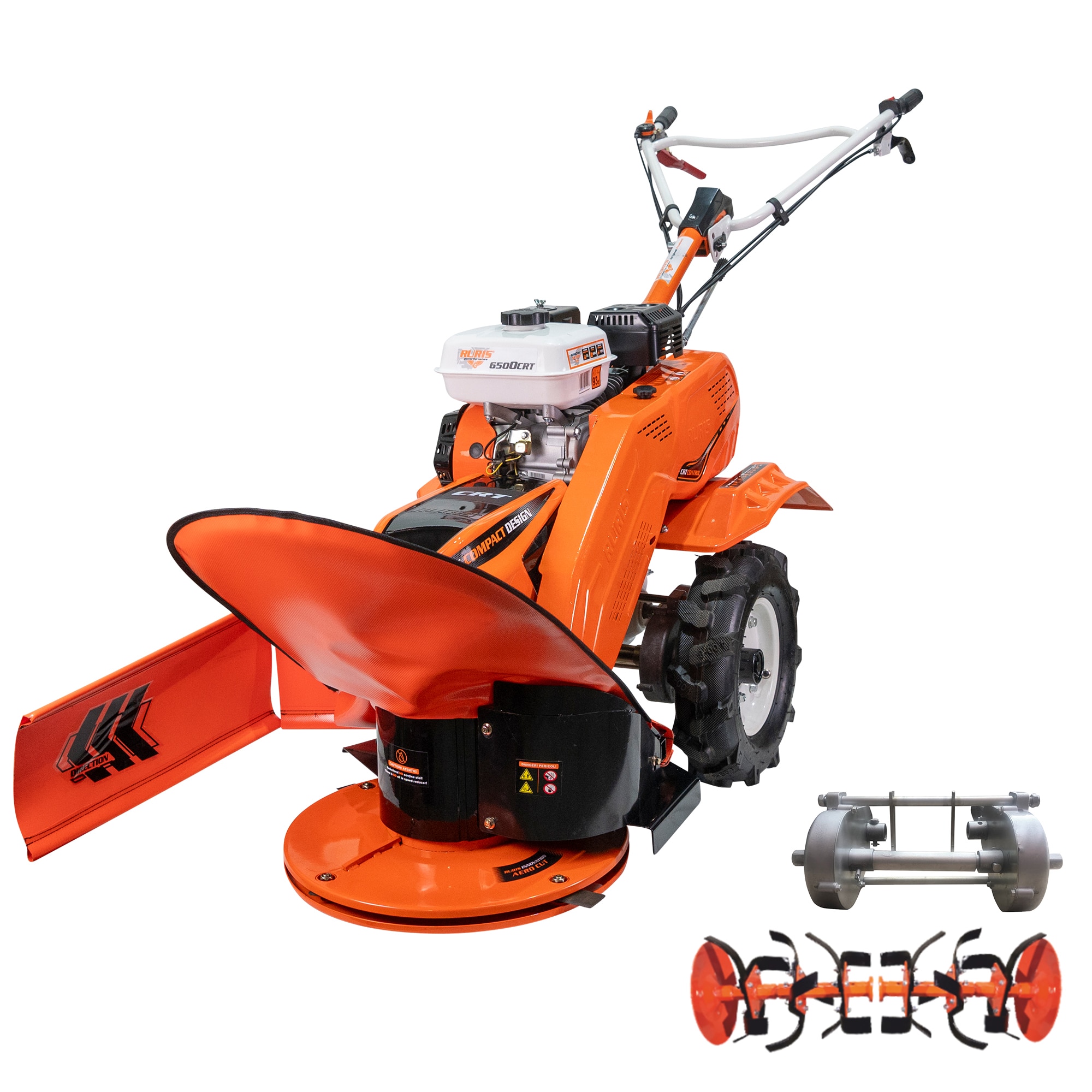 Motosapa pe benzina Ruris Zimbru 6559s, putere 7 CP, 208 CC, 4