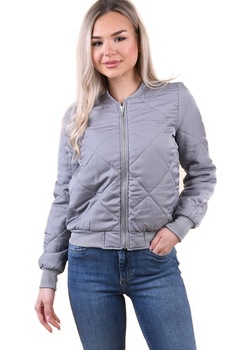 Geaca bomber Grey Melange, Gri, Vero Moda, Marimea S 36 EU Geaca bomber Grey Melange, Gri, Vero Moda, Marimea S 36 EU