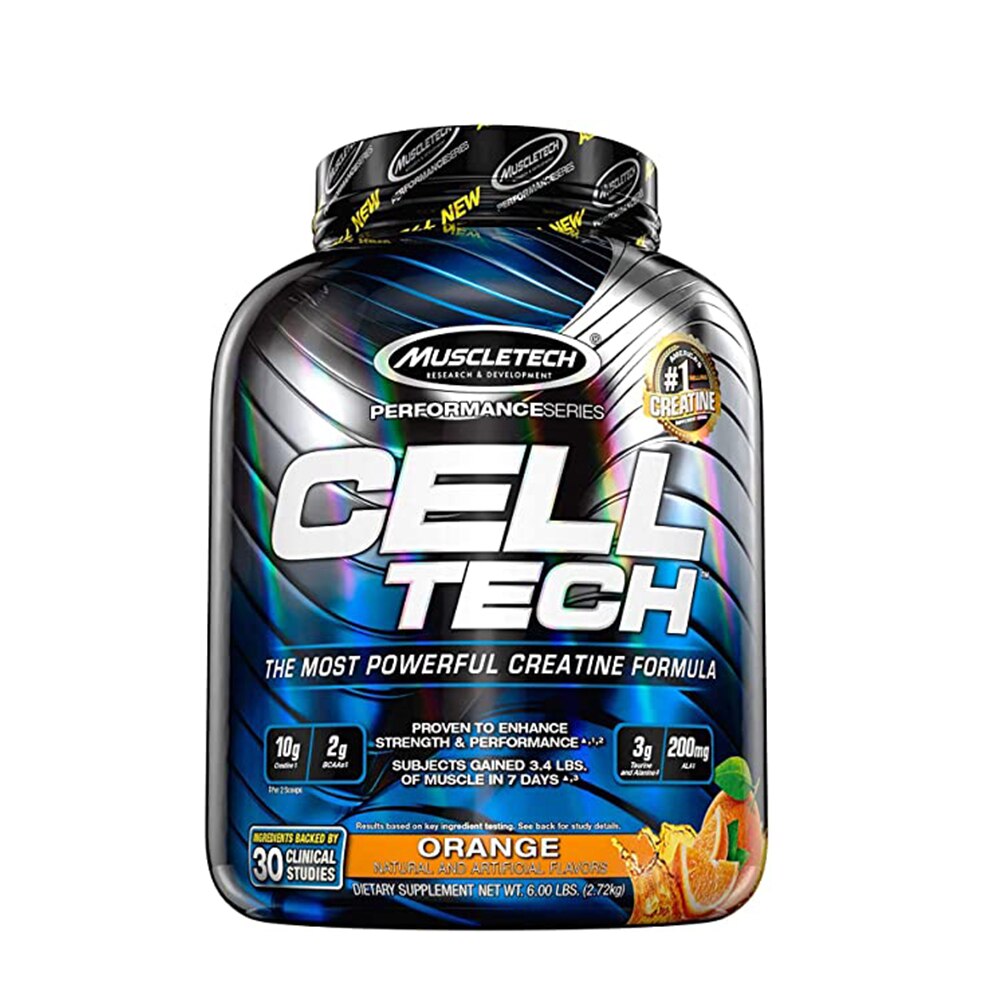 Complex proteic, Muscletech, Celltech, Portocale 2.700 Kg