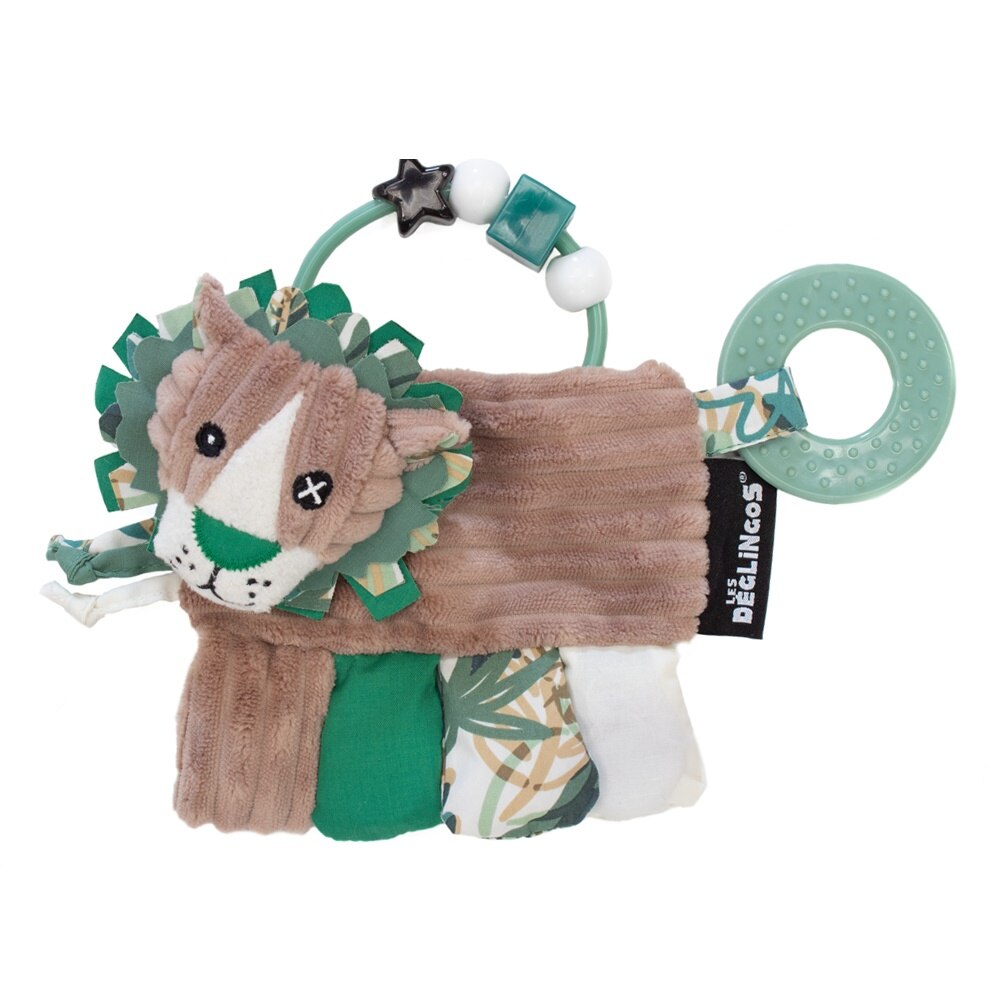 Jucarie zornaitoare interactiva leul Les Deglingos pentru bebelusi