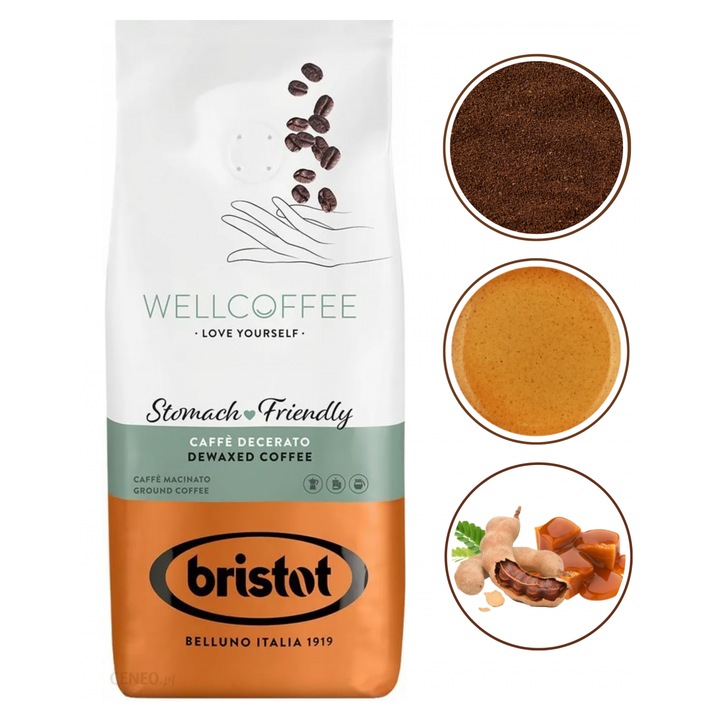 Bristot Gyomorbarát őrölt kávé 200 g