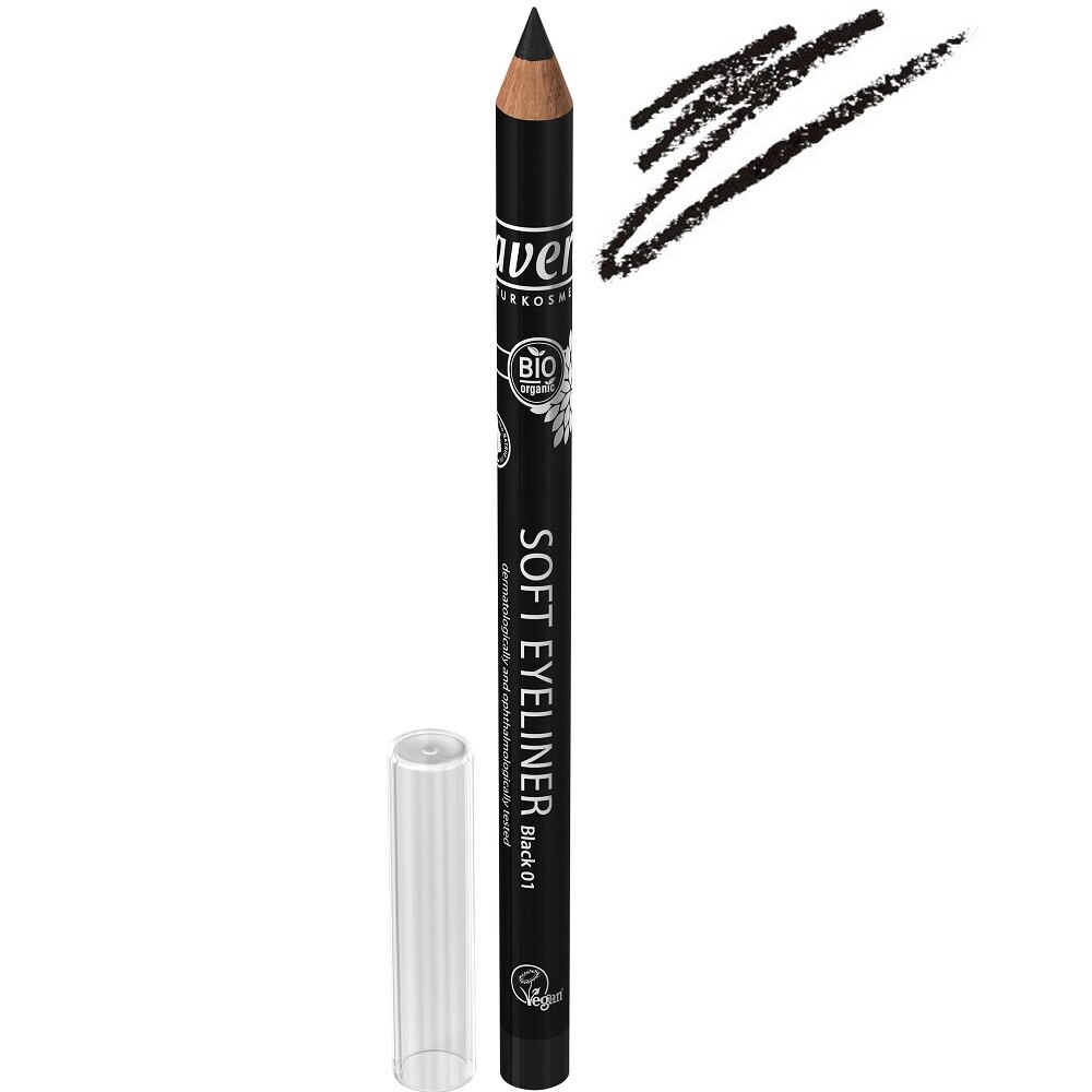 Creion de ochi Bio 01 Negru 1,14 g Lavera