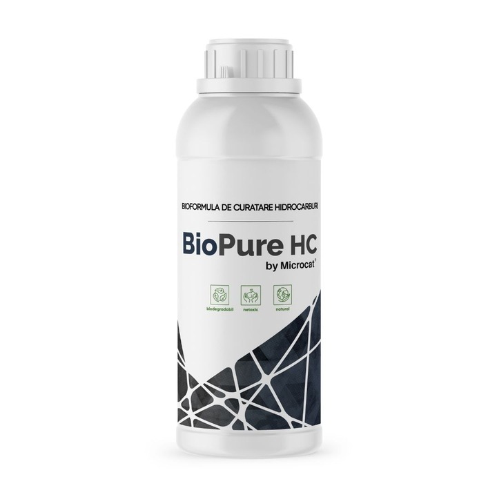 Produs microbiologic natural pentru indepartarea hidrocarburilor si uleiurilor, 1L, BioPure HC