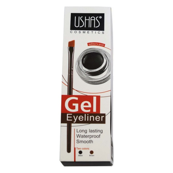 Tus profesional - Gel Eyeliner - brown / maro