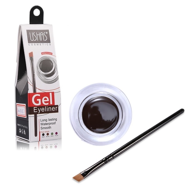 Tus profesional - Gel Eyeliner - brown / maro