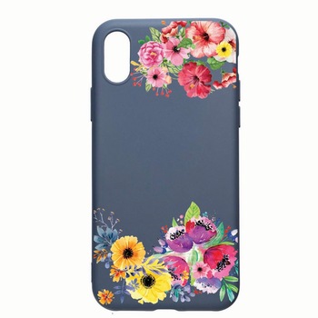 Husa Xiaomi Redmi 7A, Flower, rezistenta la uzura, anti-alunecare, din silicon Premium, AlaskanBlue, AB56 Husa Xiaomi Redmi 7A, Flower, rezistenta la uzura, anti-alunecare, din silicon Premium, AlaskanBlue, AB56