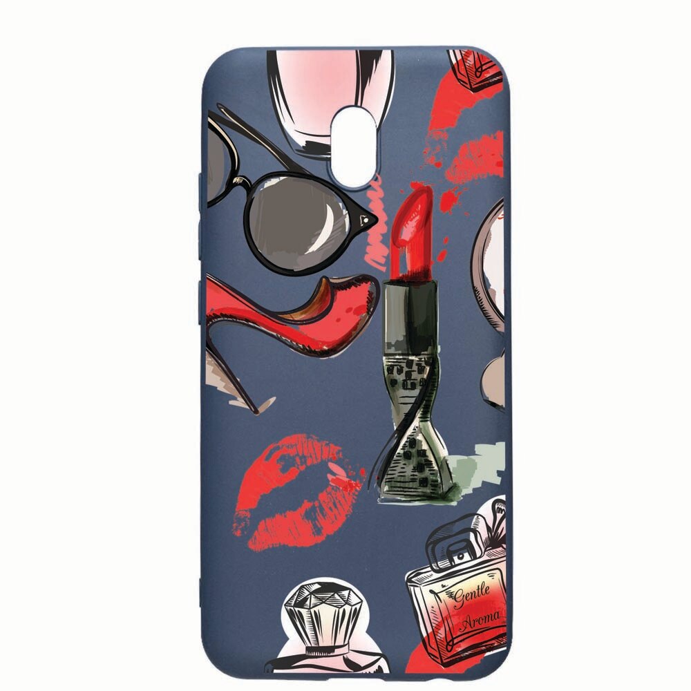 Husa Xiaomi Redmi 8A, Fashion, rezistenta la uzura, anti-alunecare, din silicon Premium, AlaskanBlue, AB54