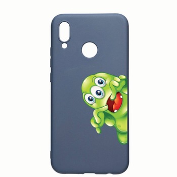 Husa Samsung Galaxy A20, Green Monster, rezistenta la uzura, anti-alunecare, din silicon Premium, AlaskanBlue, AB60 Husa Samsung Galaxy A20, Green Monster, rezistenta la uzura, anti-alunecare, din silicon Premium, AlaskanBlue, AB60